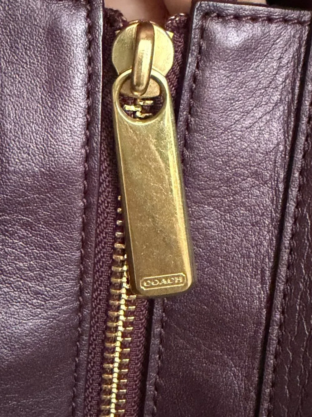 Coach Taylor Op Art Alexis Eggplant Purple Women's Bag G1369-F25501